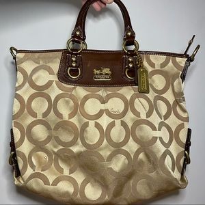Authentic Coach Julianne tote